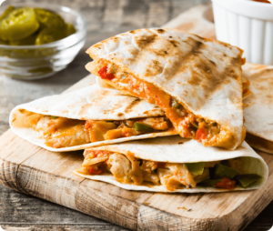 Apple Chicken Quesadilla
