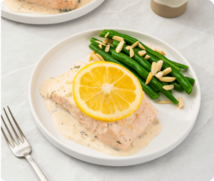 Herbed Salmon Foil Dinner