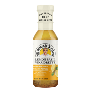 Newman's Own Lemon Basil Vinaigrette Dressing 12 fl oz