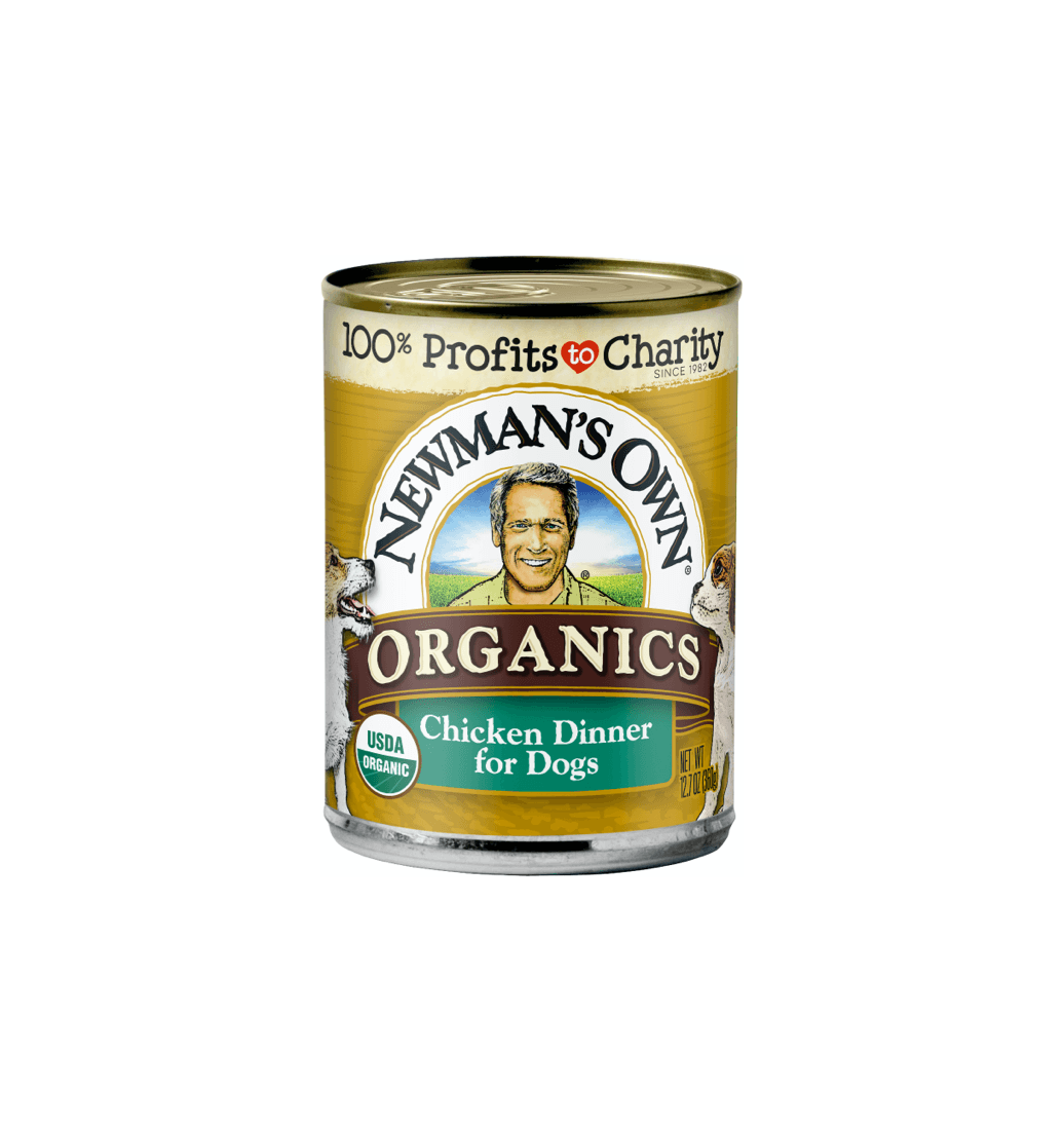 Newman's Own Organics Cena de pollo para perros