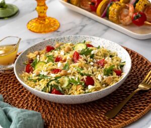 mediterranean orzo salad