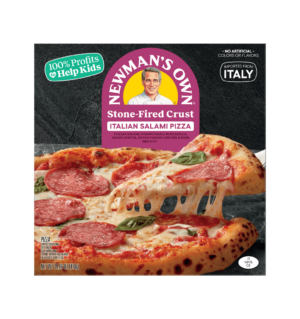 Stone-Fired Crust Pizza Italian Salami Pizza